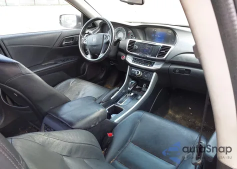 2013 Honda Accord Ex-L V-6 from USA, damaged, VIN 1HGCR3F86DA037072